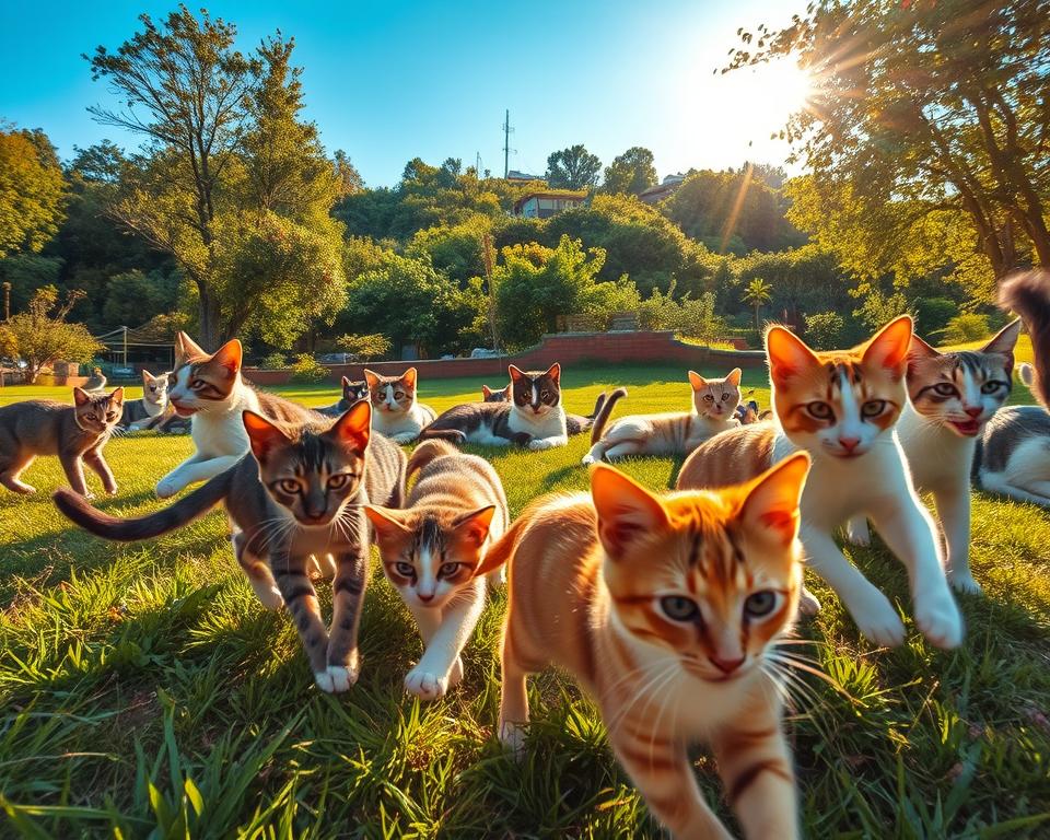 pisica este mai energică