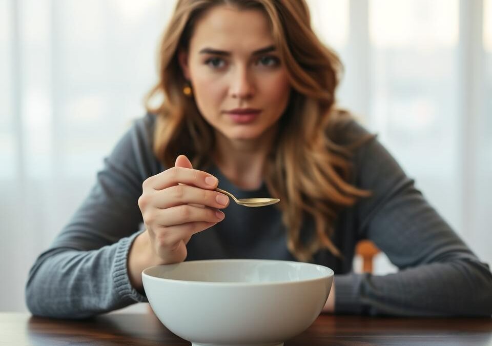 Mânca doar din mână – acum singură