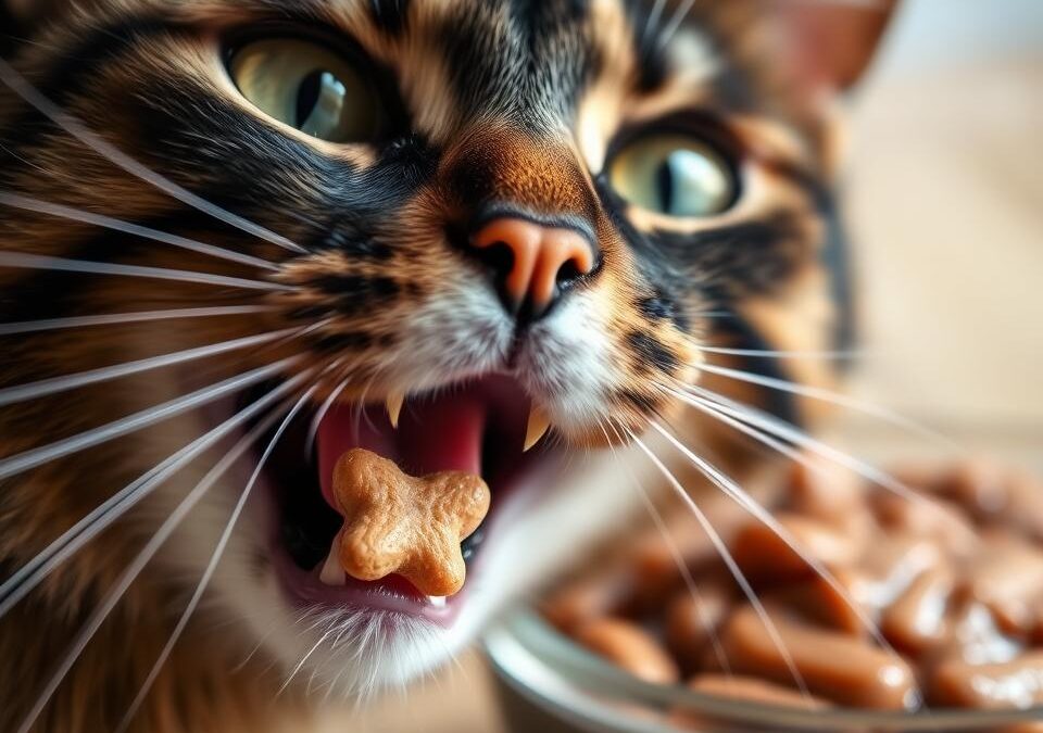 Mânca doar pateu – acum ronțăie și hrană uscată