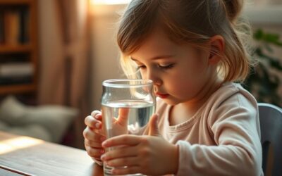 Abia bea apă – acum bea singură