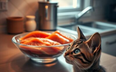 Blog pentru pisici 21 Întotdeauna lăsa somonul – acum e preferatul ei