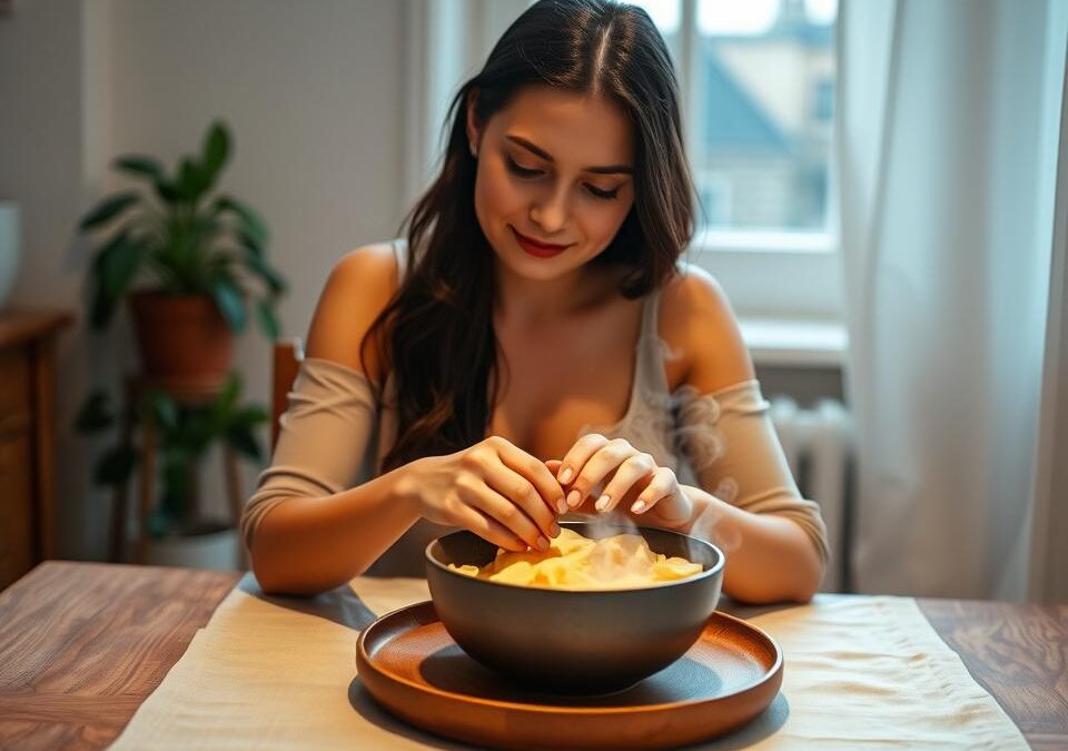 Toarce în timp ce mănâncă – și noi zâmbim