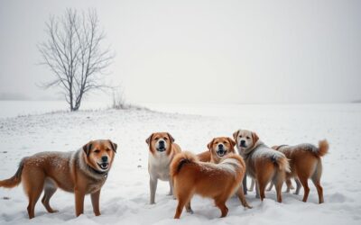Blog 23 Reacția câinilor la îngheț brusc