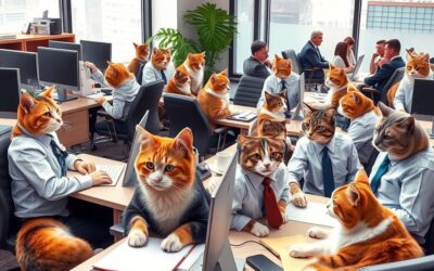 Blog pentru pisici 20 Relațiile pisicii cu colegii de muncă – Tot ce trebuie să știi despre asta!
