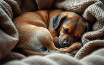 De ce se schimbă ritmul de somn al câinelui iarna?