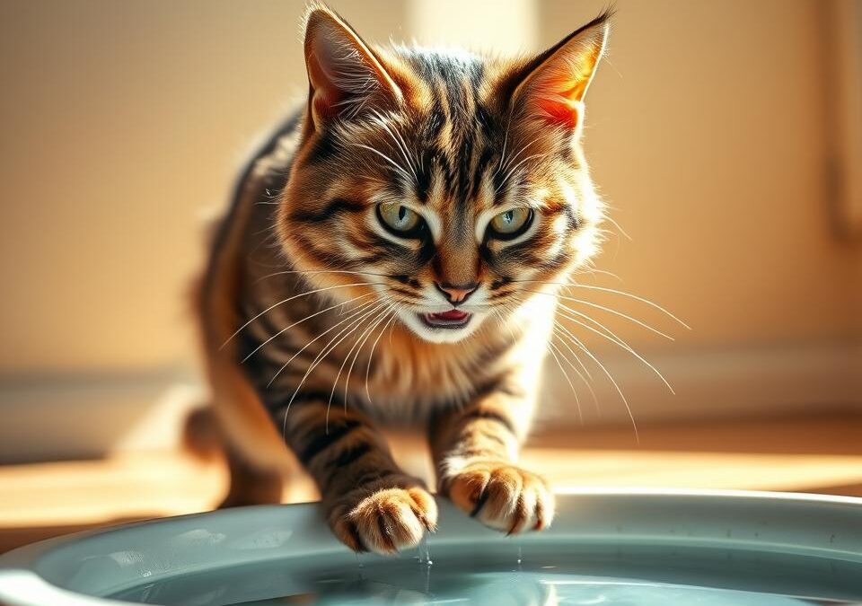 Sete excesivă la pisică – Tot ce trebuie să știi despre asta!