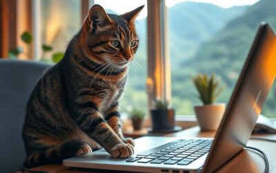 Blog pentru pisici 16 Sprijinul pisicii în munca de acasă – Tot ce trebuie să știi despre asta!