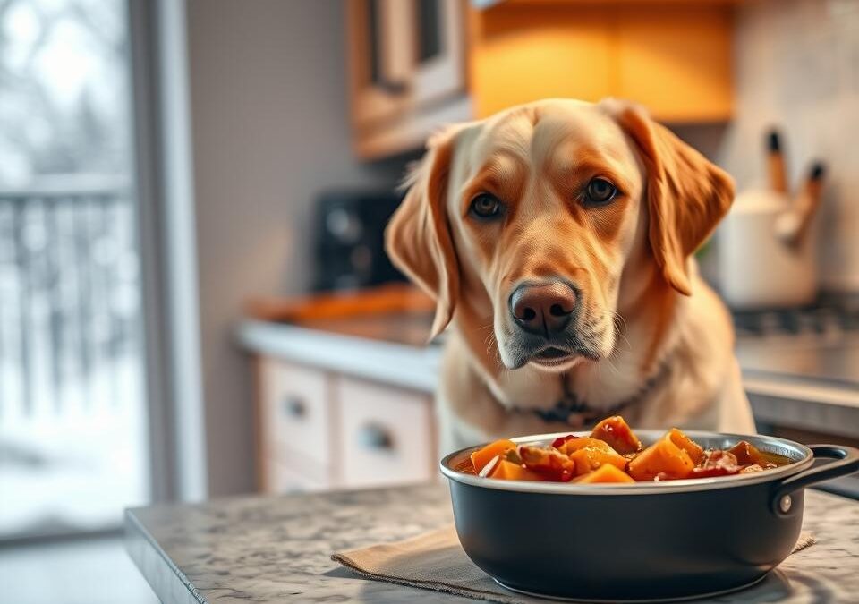 Ce să-i oferi câinelui când iarna își pierde pofta de mâncare?