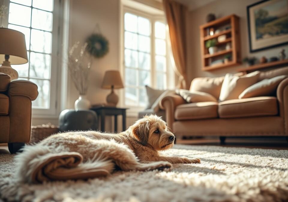 Temperatura ideală în locuință pentru câini iarna – cât este suficient?