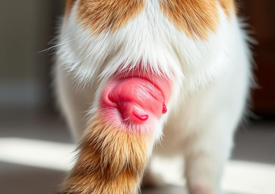 Leziune la baza cozii la pisică – Tot ce trebuie să știi despre asta!