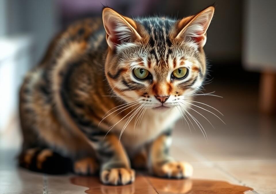 Urinare excesivă la pisică – Tot ce trebuie să știi despre asta!