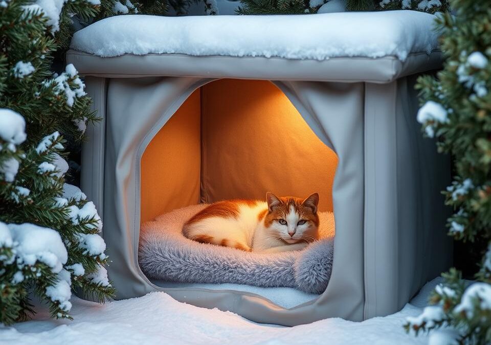 Ce să faci dacă vezi o pisică fără stăpân pe frig?