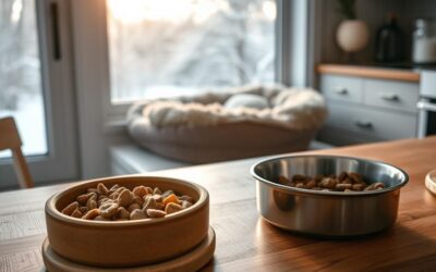 Hrană uscată sau umedă iarna?