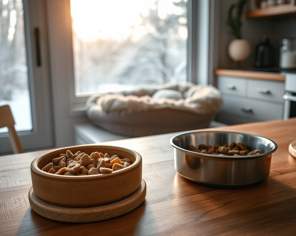 Alegerea hranei pentru pisici iarna