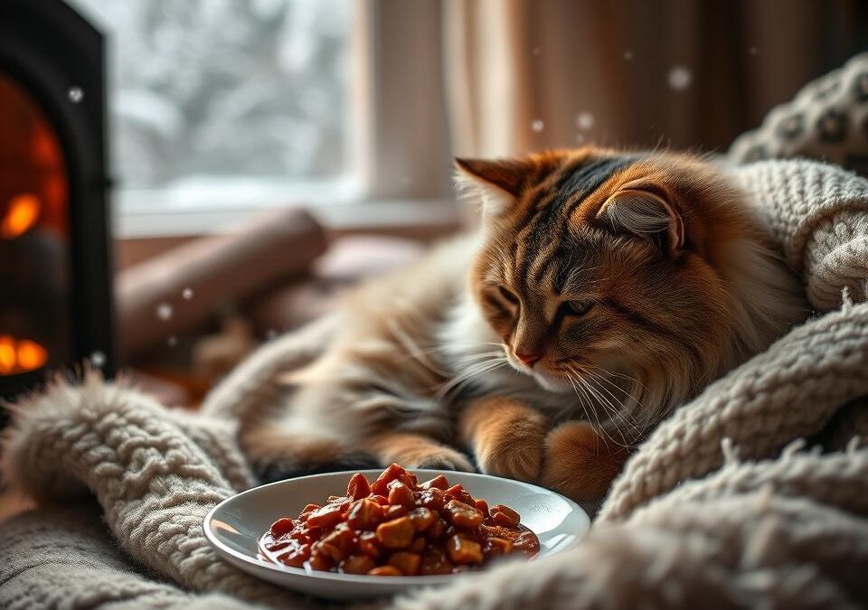 Hrănirea suplimentară a pisicii iarna – Tot ce trebuie să știi despre asta!