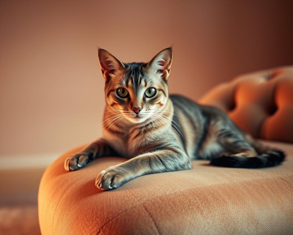 Aspect fotogenic al pisicii