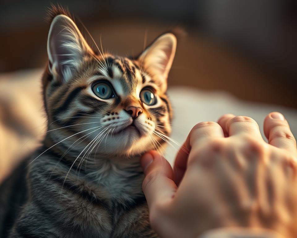 Atașamentul pisicii față de stăpân