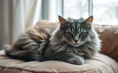 Căderea blănii iarna la pisici – este normală?