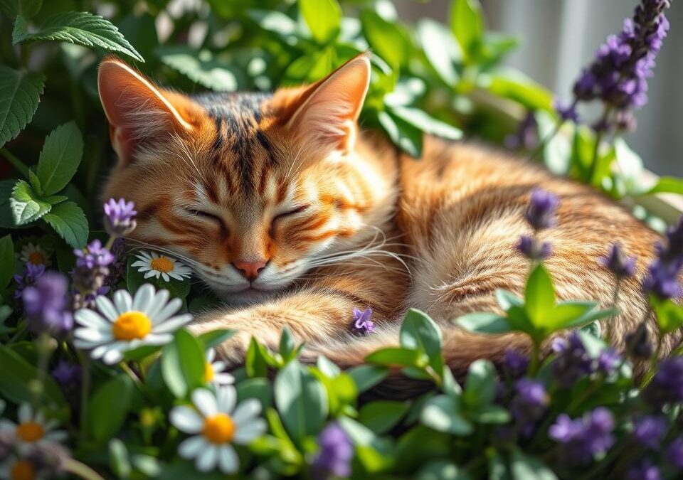 Calmarea durerilor pisicii cu plante medicinale – Tot ce trebuie să știi despre asta!