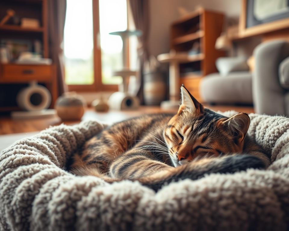 Comportamentul afectuos al pisicii