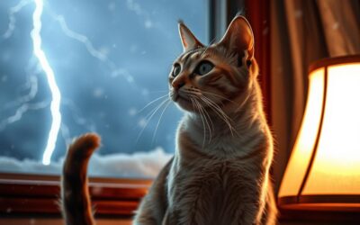 Comportamentul pisicilor în timpul furtunilor de iarnă