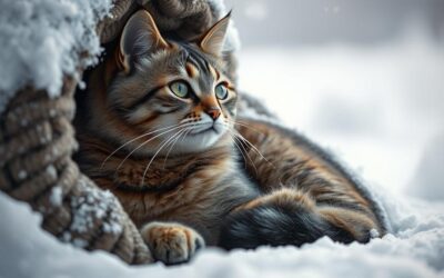 Comportamentul pisicilor la final de an