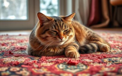Blog pentru pisici 21 Pisica și covorul – relaxare sau stres?