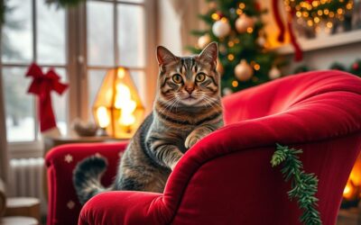 Blog pentru pisici 24 Pisica pe felicitarea de Crăciun – cum să o fotografiezi?
