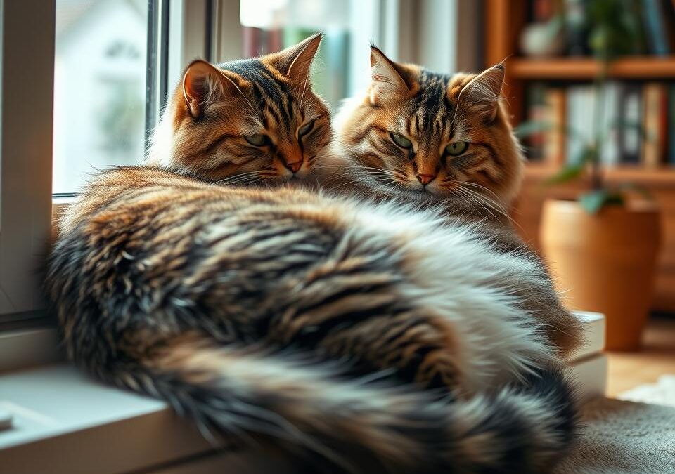 De ce se îngrașă pisica iarna?