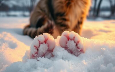 Îngrijirea lăbuțelor pisicii iarna – sfaturi practice