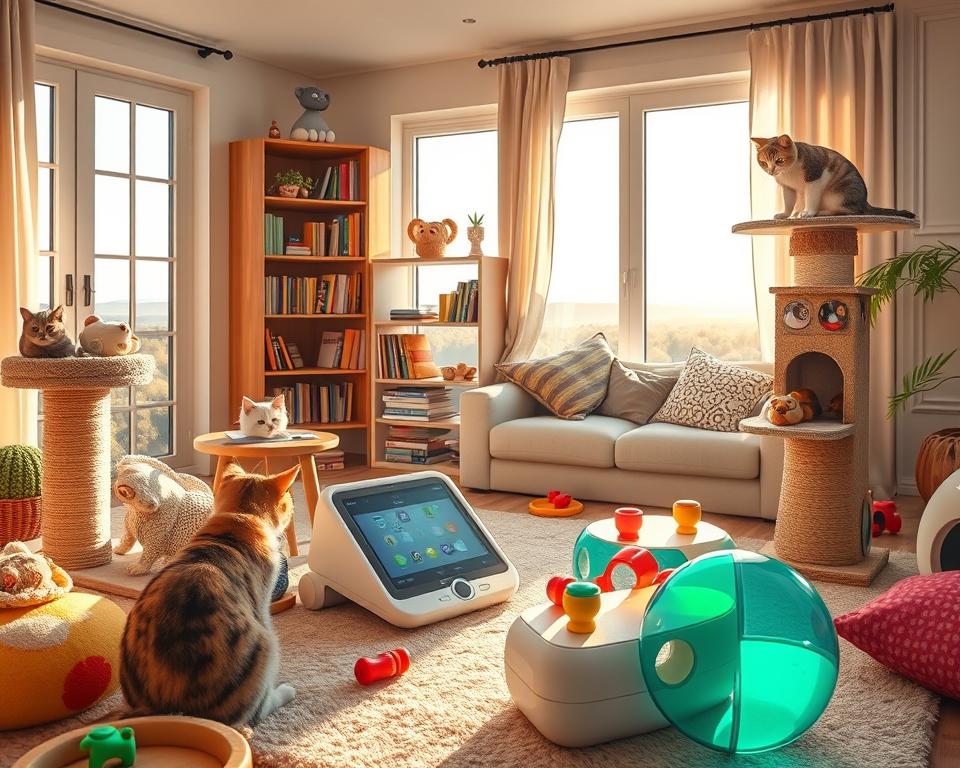 Învățarea interactivă pentru pisici