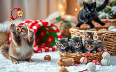 Blog pentru pisici 17 Cele mai bune jucării de iarnă pentru pisici