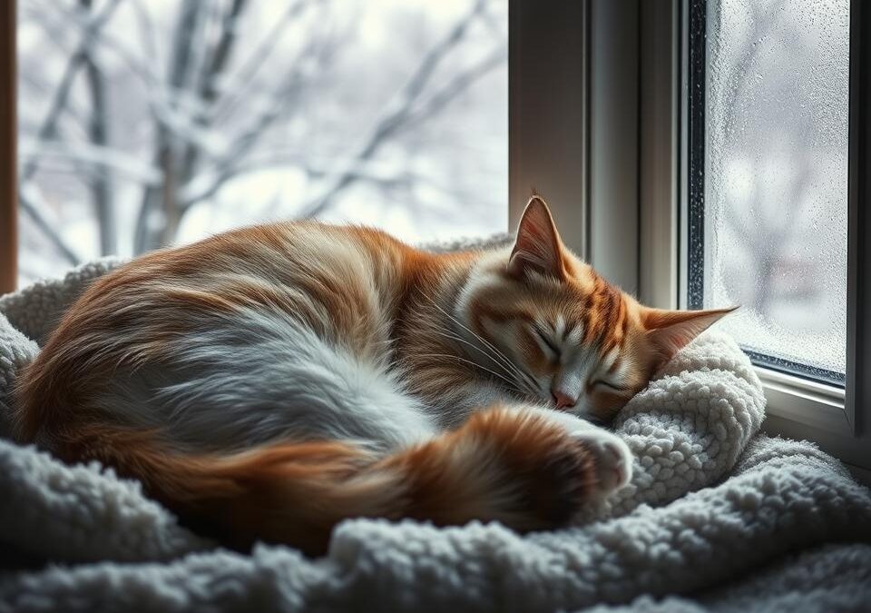 Pisicile și letargia de iarnă – există cu adevărat?