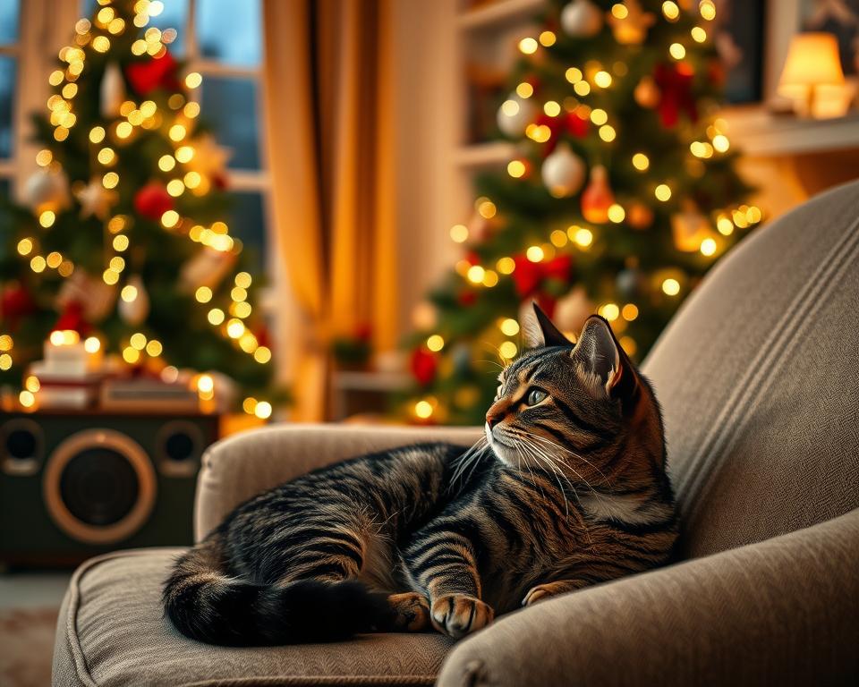 Muzica-de-Craciun-si-pisica-iarna Muzica de Crăciun și pisica iarna