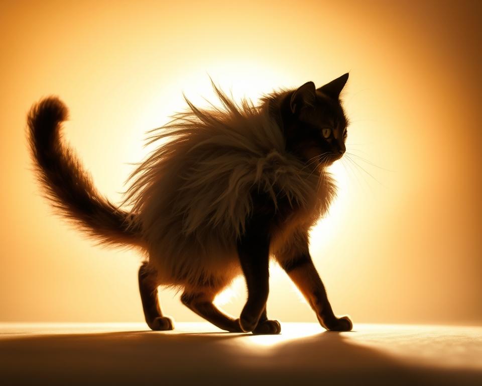 Năpârlirea de toamnă a pisicii