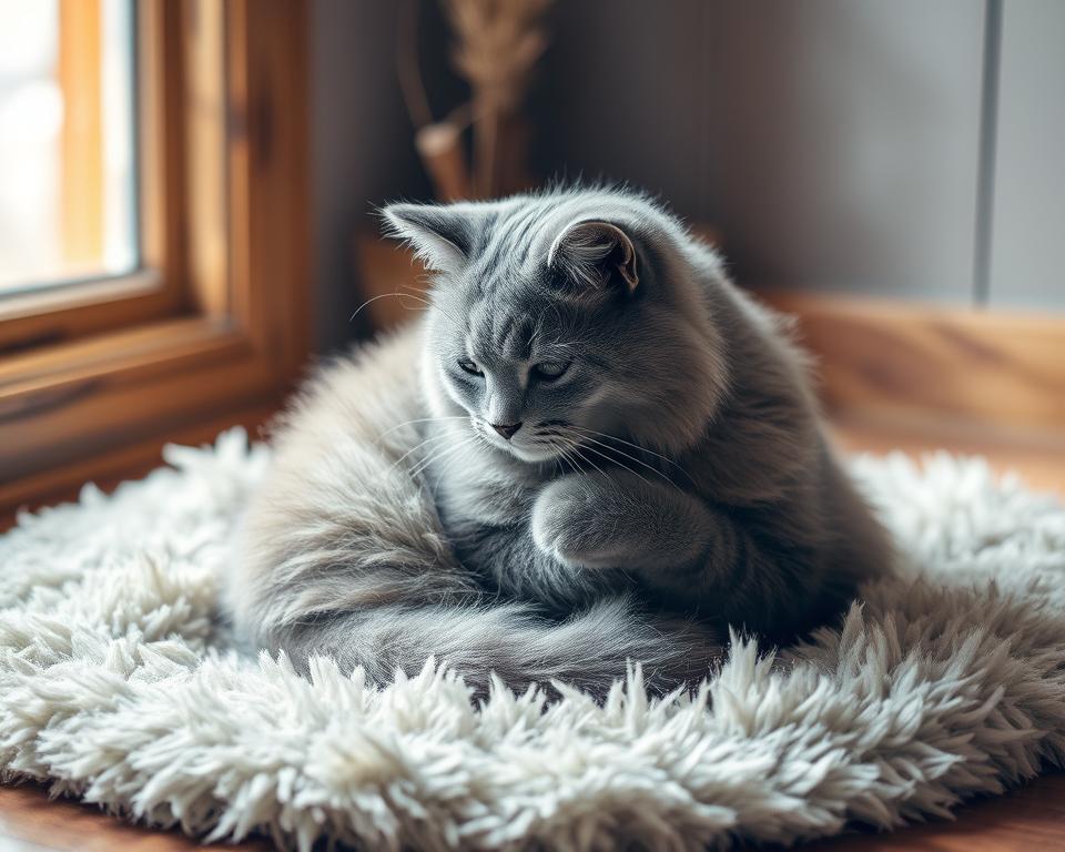 Naparlirea-pisicii-iarna Năpârlirea pisicii iarna