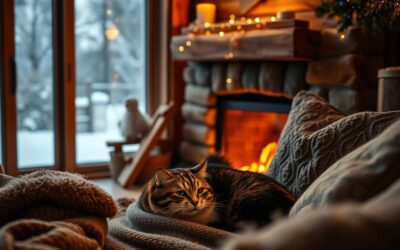 Cum să parfumezi locuința cu pisică iarna – fără riscuri