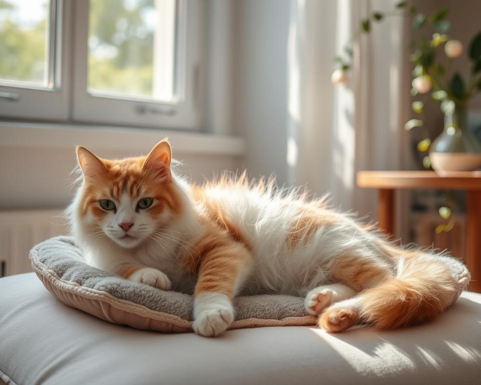 Perioada de năpârlire la pisici vara