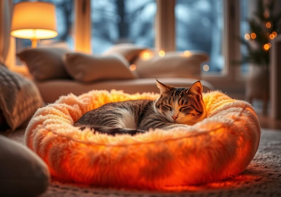 Pisicile și pernele încălzite – sunt sigure?