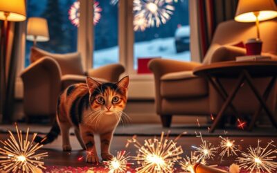 Blog pentru pisici 21 Pisica și petardele de Revelion