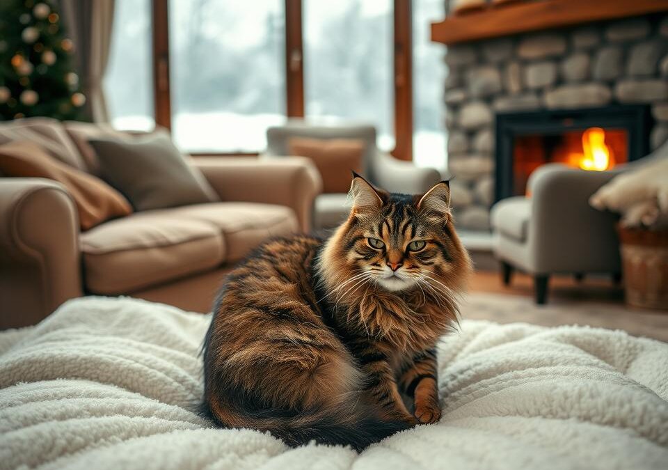 De ce îi este frig pisicii tale chiar și în casă?