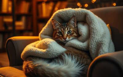 De ce se ascunde pisica ta sub pătură?