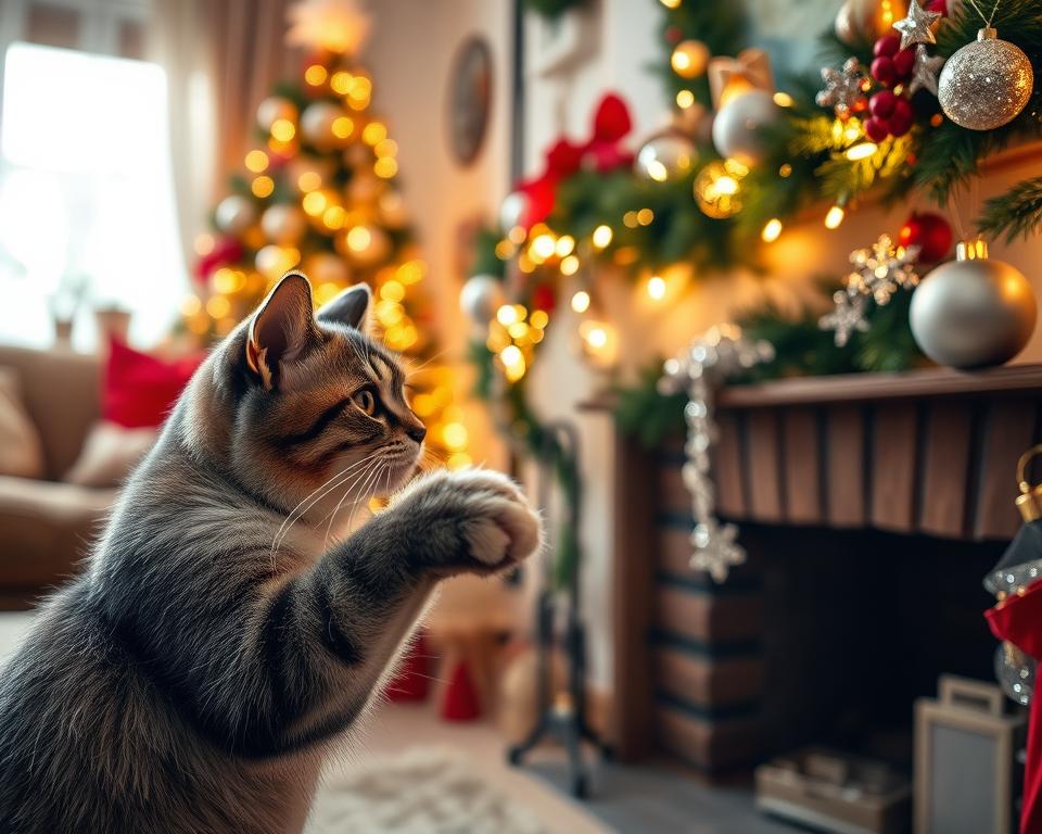 Pisica-si-decoratiunile-periculoase-iarna Pisica și decorațiunile periculoase iarna