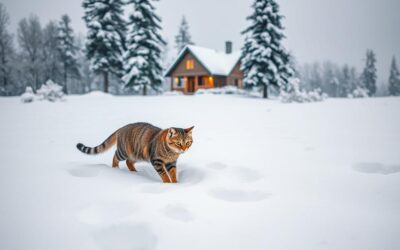 Pisicile și zăpada – ce au voie și ce nu?