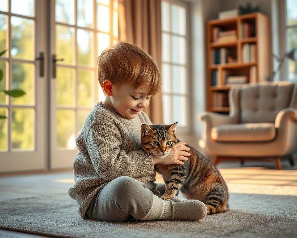 Pisicile-si-copiii Pisicile și copiii