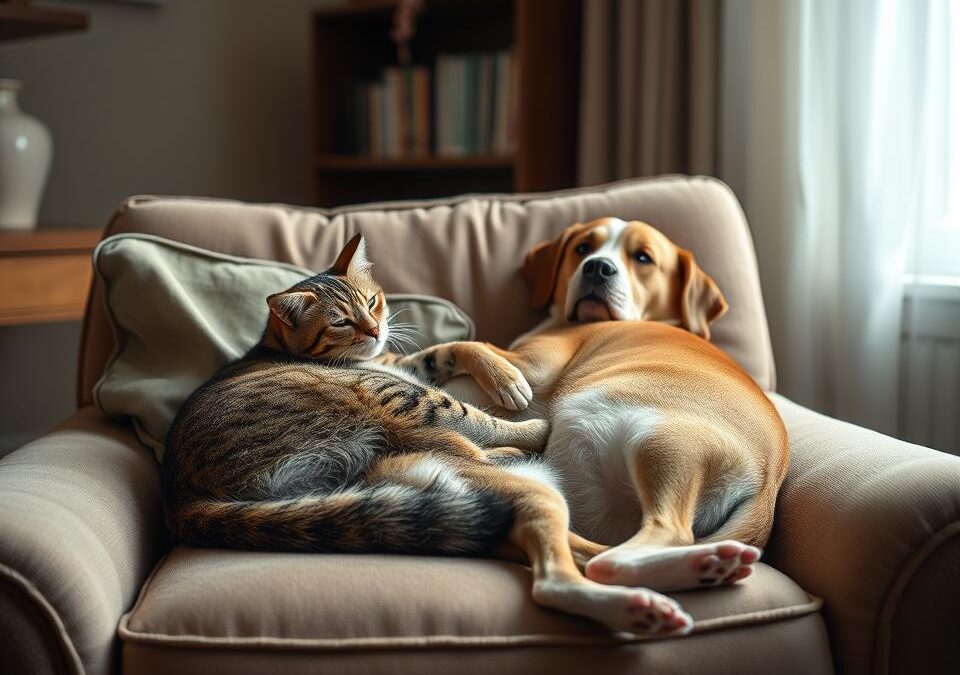 Relația dintre pisică și câine – Tot ce trebuie să știi despre asta!
