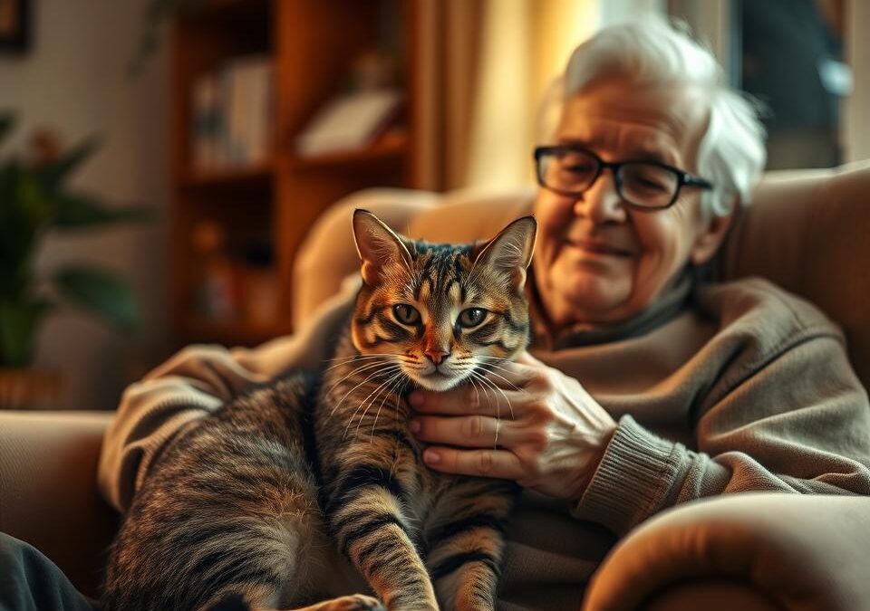 Pisici și persoane în vârstă – Tot ce trebuie să știi despre asta!