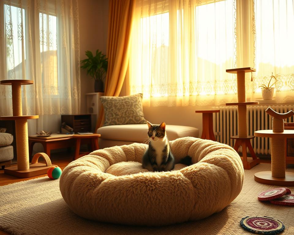 Planificarea timpului de joacă al pisicii