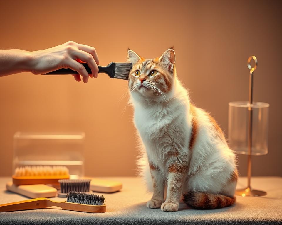 Pregătiri pentru expozițiile de pisici