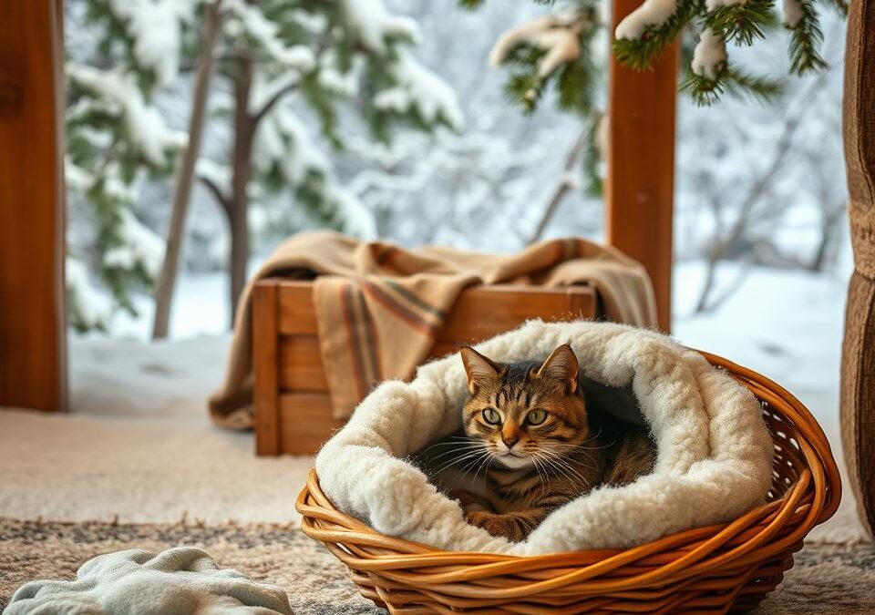Cum să construiești un culcuș de iarnă pentru pisica ta?
